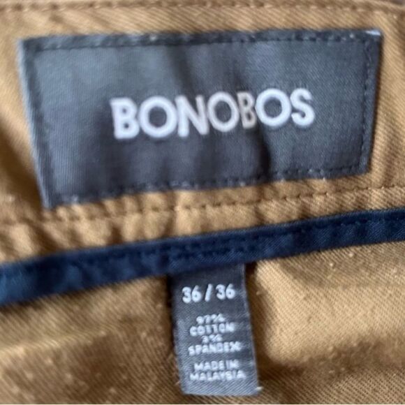 BONOBOS Stretch Weekday Warrior Dress Pants, Thursday True Khaki size 36/36 - Picture 9 of 9